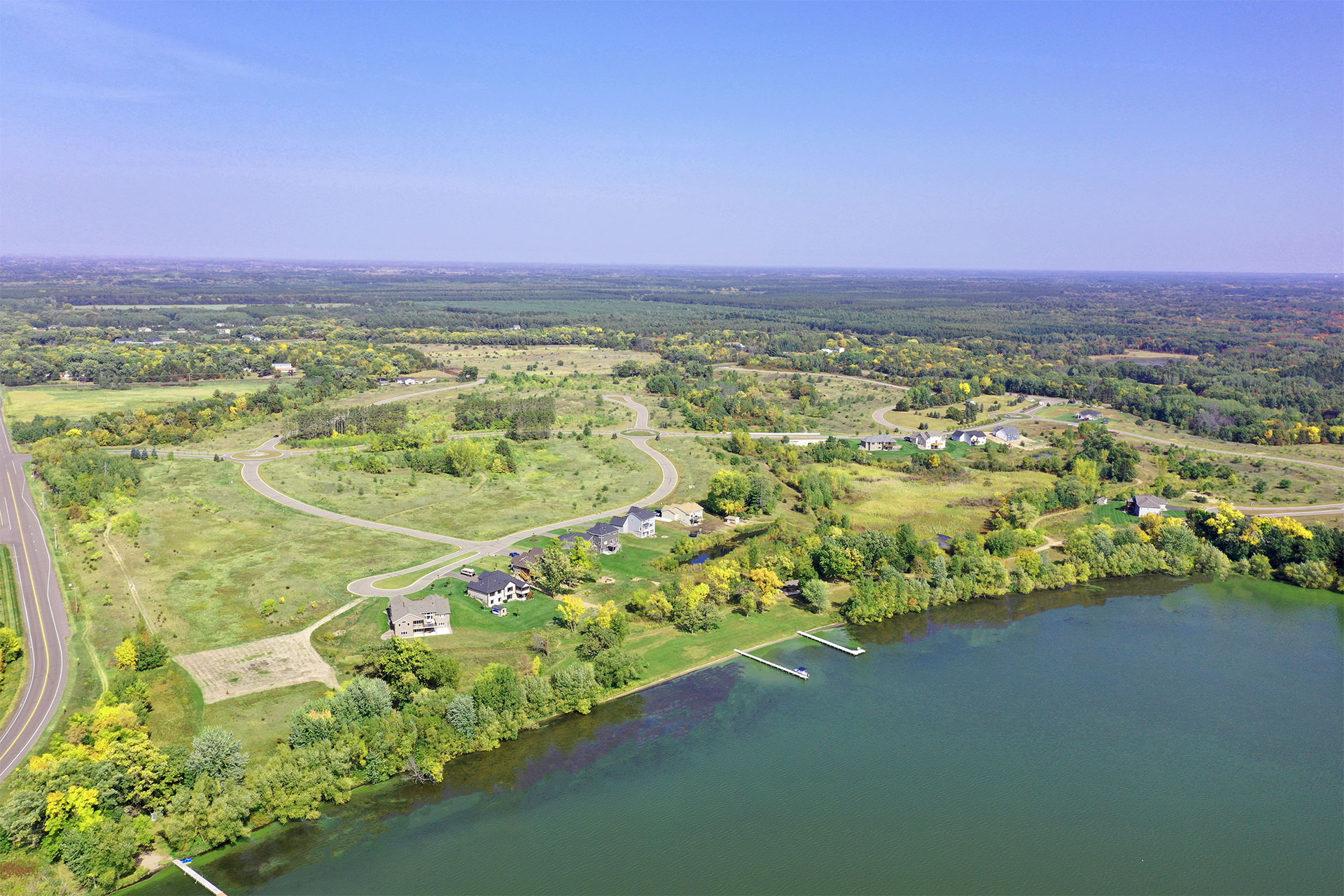 Shores of Eagle Lake in Big Lake JP Brooks Builders