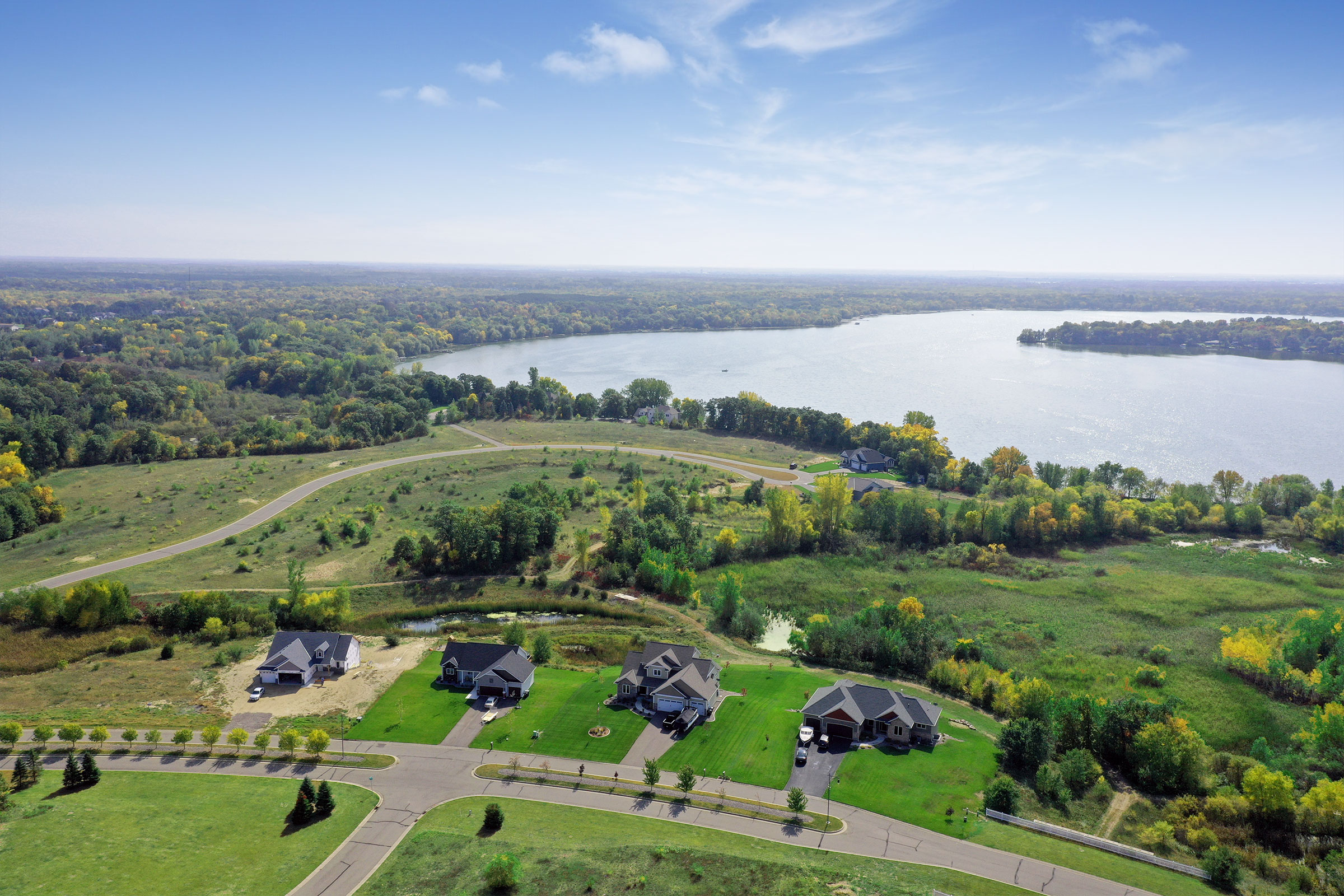 Shores of Eagle Lake in Big Lake JP Brooks Builders
